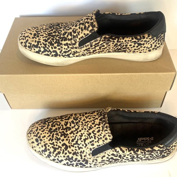 Dr. Scholl's Original Collection Scout Beigen Black Leopard Women's Loafers - Picture 4 of 5